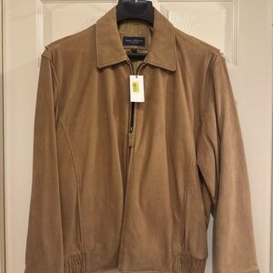 Daniel Cremieux Tan Suede Jacket